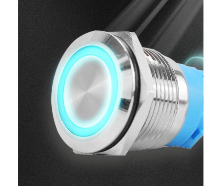 AQUA MARINE - IP65 Self Locking Switch 5 AMP